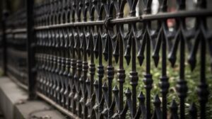 Image of a Metal Fence